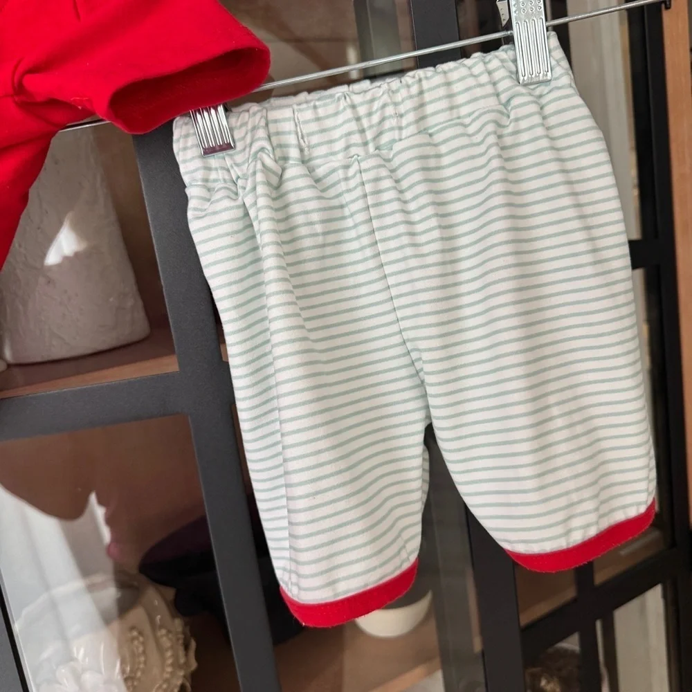 Coupe car smock embroidered set shorts tee toddler boy toys bike wagon applique